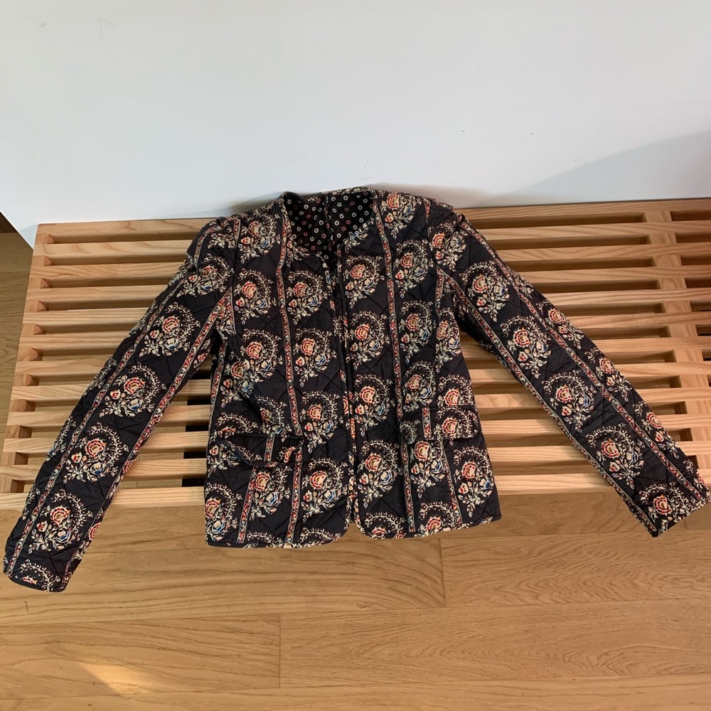 Isabel Marant Black Floral Jacket